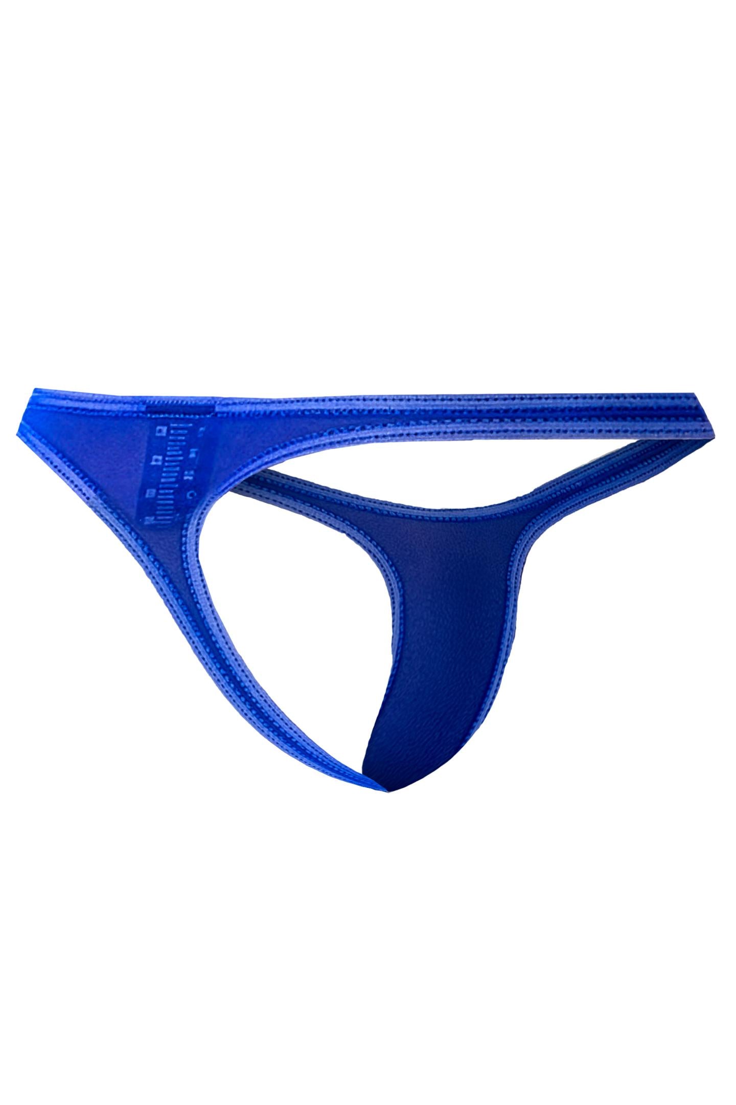 electric blue Micro Thong Mesh C4MSPX11 - XL-1