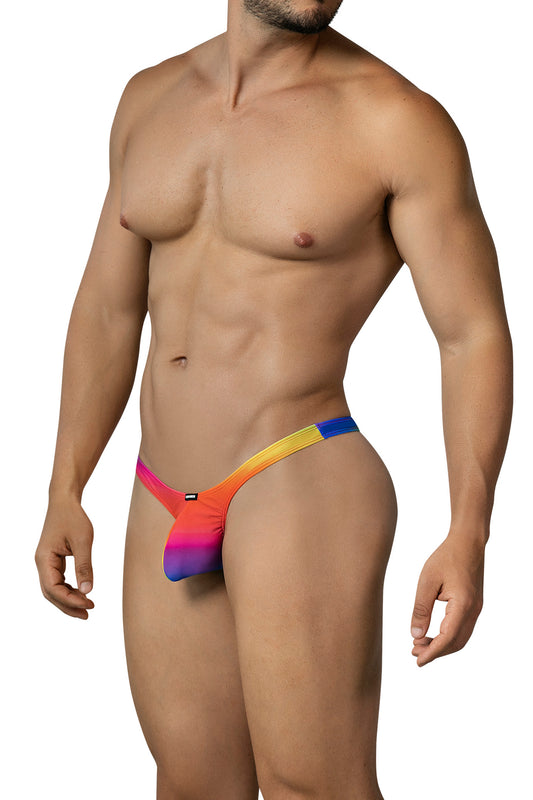 Pride Beam Bulge Swim Thong C4MSPXPTBUL02 - XL-0