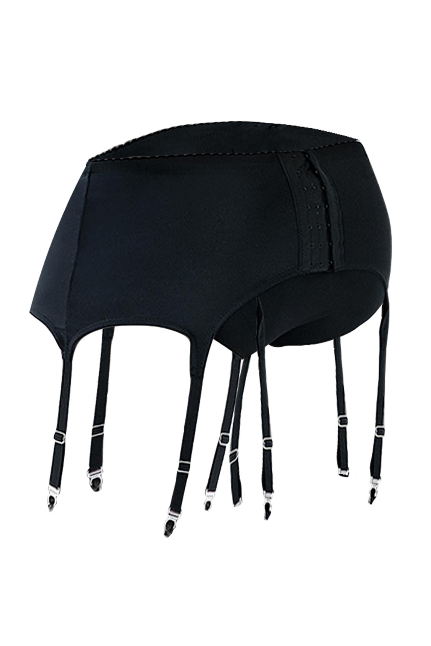 Black Crossed Garter C4MRAV108 - XL-1