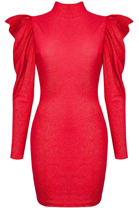 red mini dress CADR006 - L-0