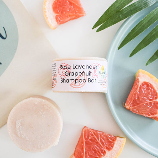Rose Lavender Grapefruit Shampoo Bar