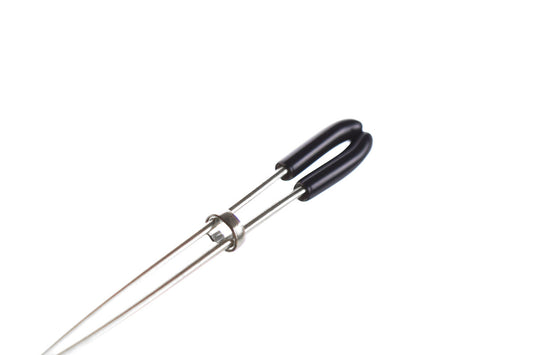 Elegant Jewel Tipped Adjustable Nipple Clamps Head Show
