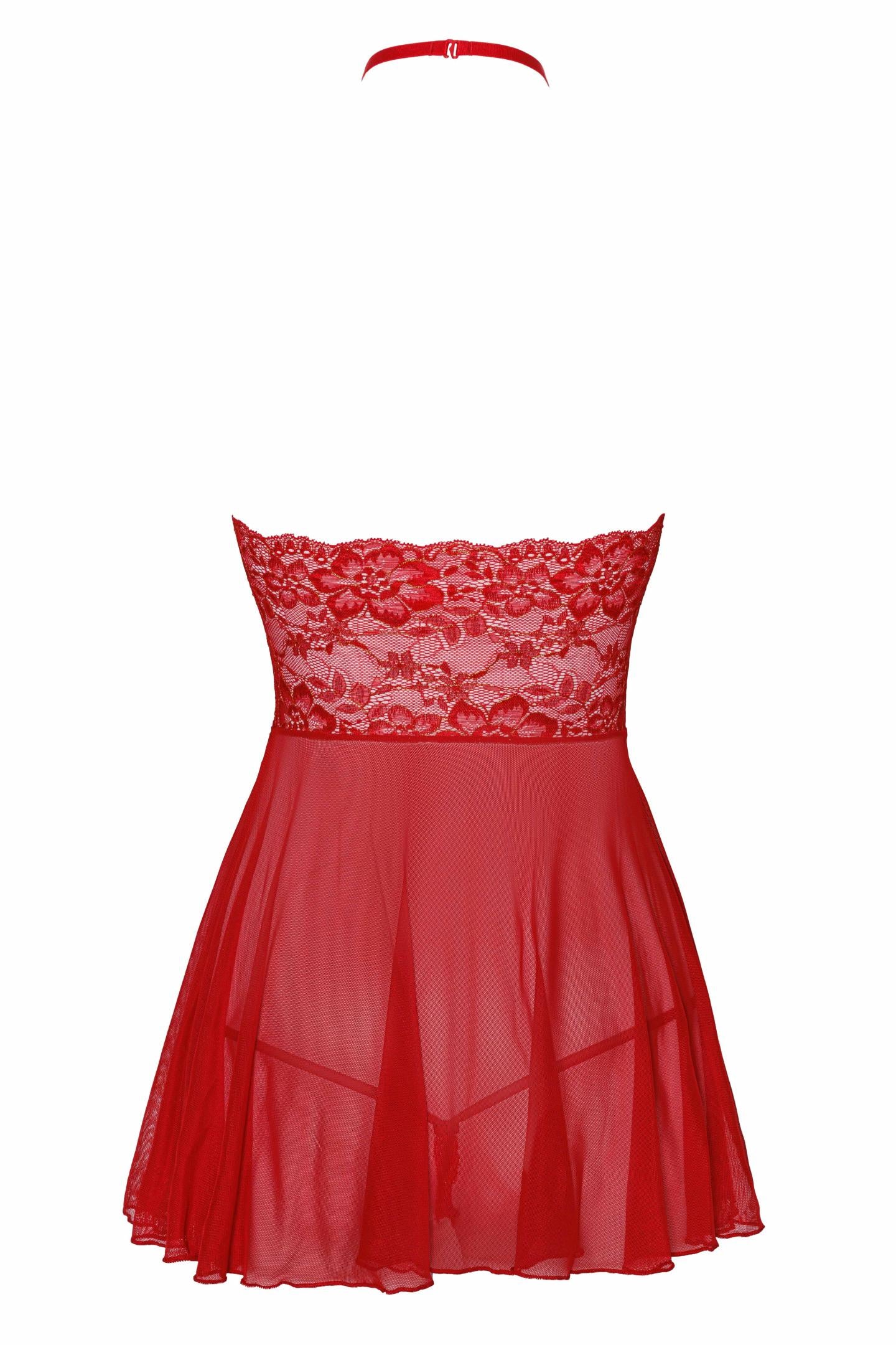 KISS247 Negligee aus Netz und Spitze - L/XL-2