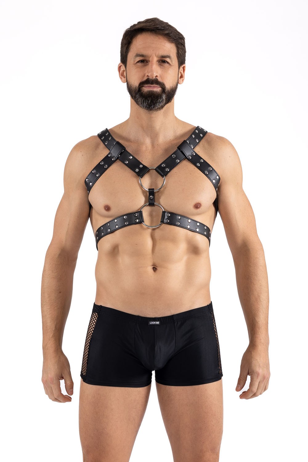 black shoulder harness LM275019BLK-2