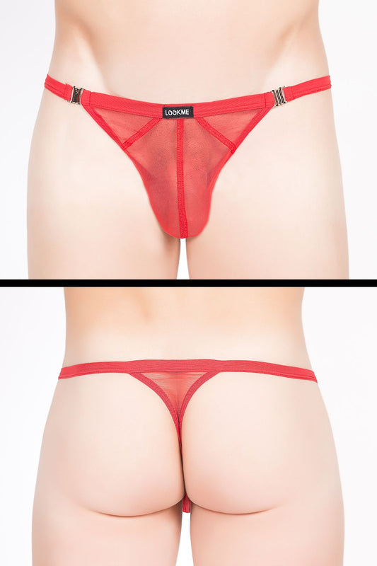 red Stripper String Malibu 2 92-58 S-0
