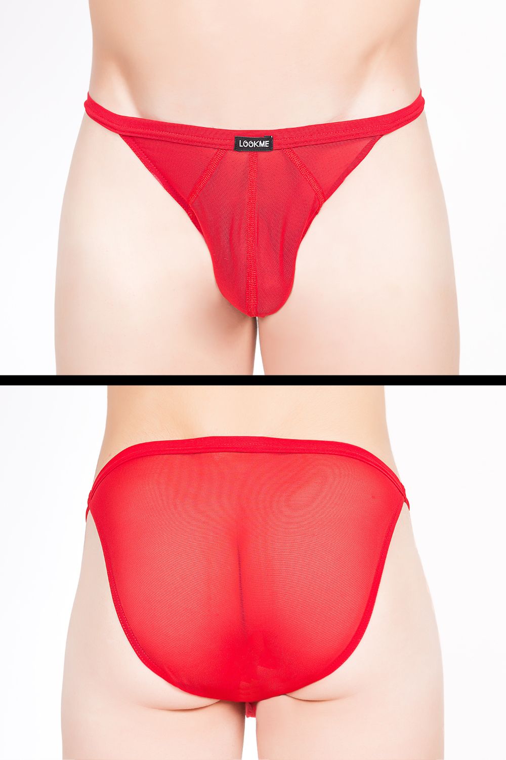 red Brief Tanga Malibu 2 92-61 XL-0