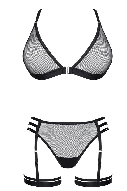 schwarzes Set LXAdora001 - XXL-0