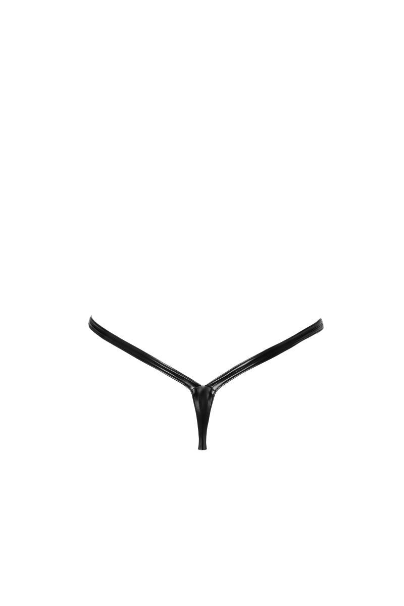 P010 wetlook thong - 3XL-1
