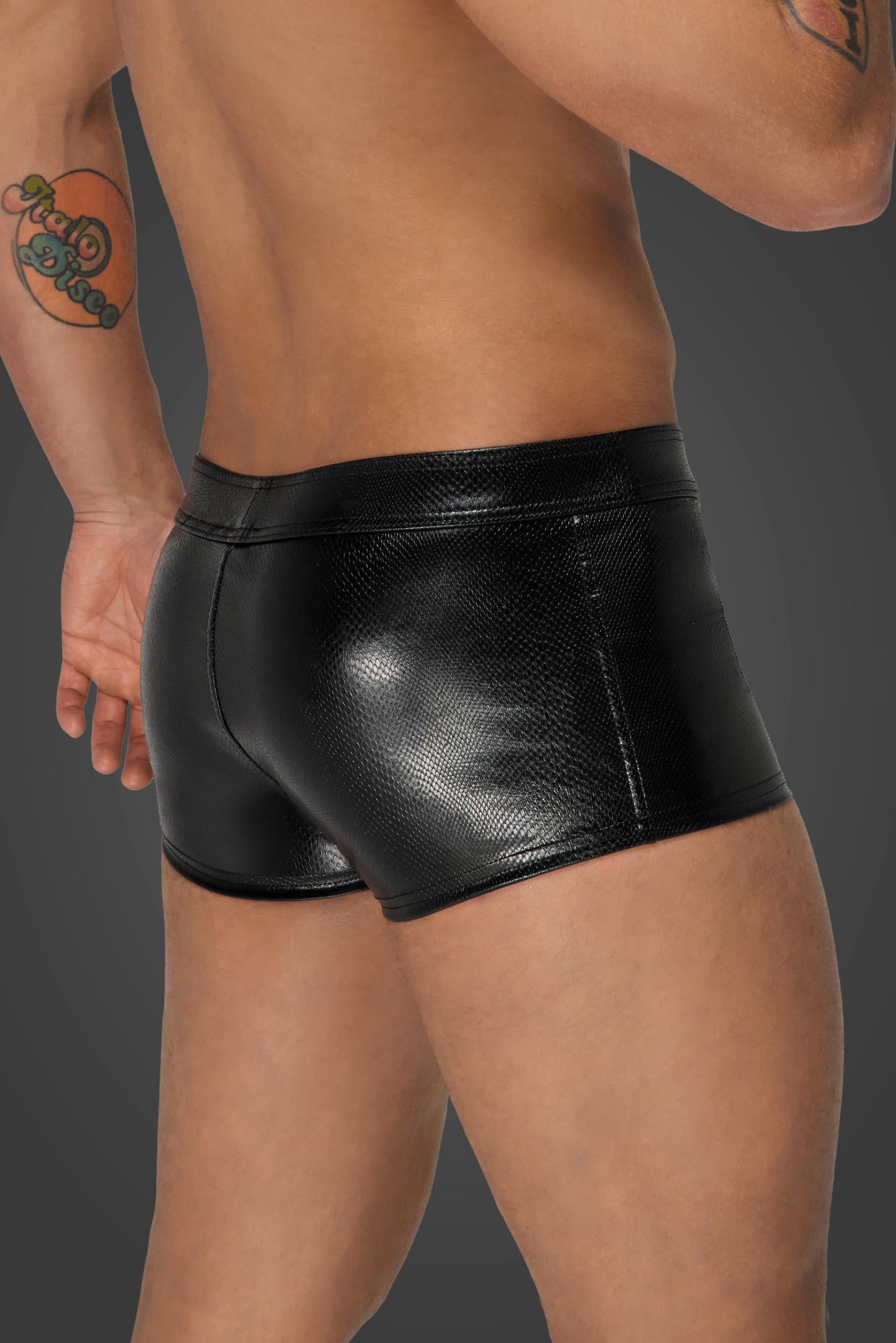 Snake wetlook Shorts H069 - 3XL-1
