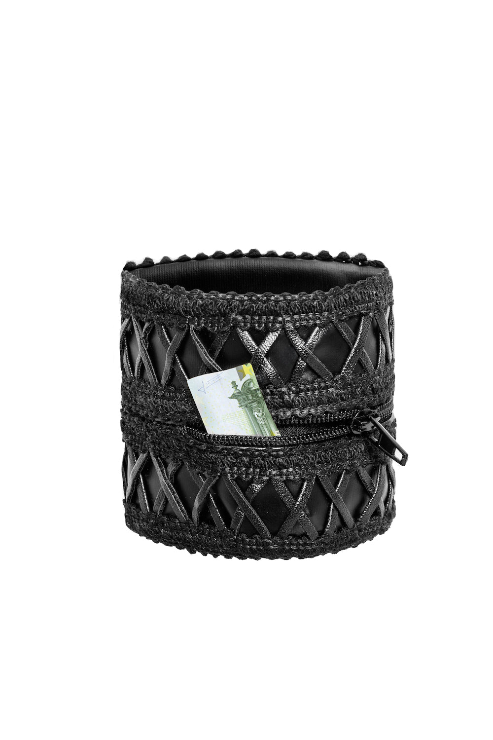 F326 Wrist wallet with hidden zipper - OS-2