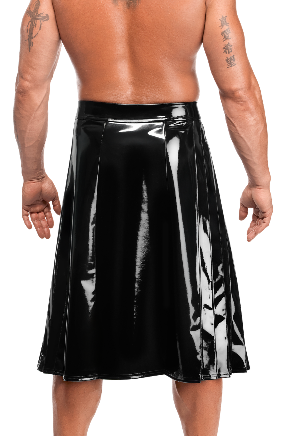black Emipre PVC skirt H091 - 3XL-7