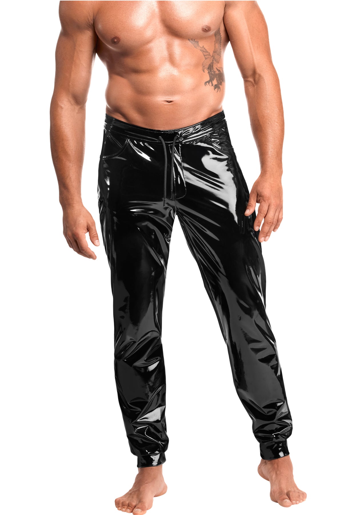 black Voltage PVC long pants H093 - 3XL-2