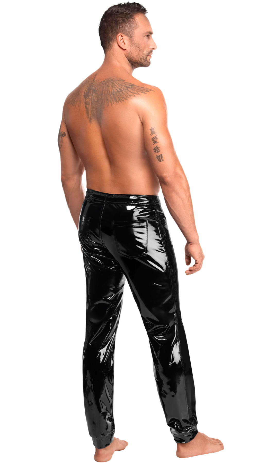 black Voltage PVC long pants H093 - 3XL-5