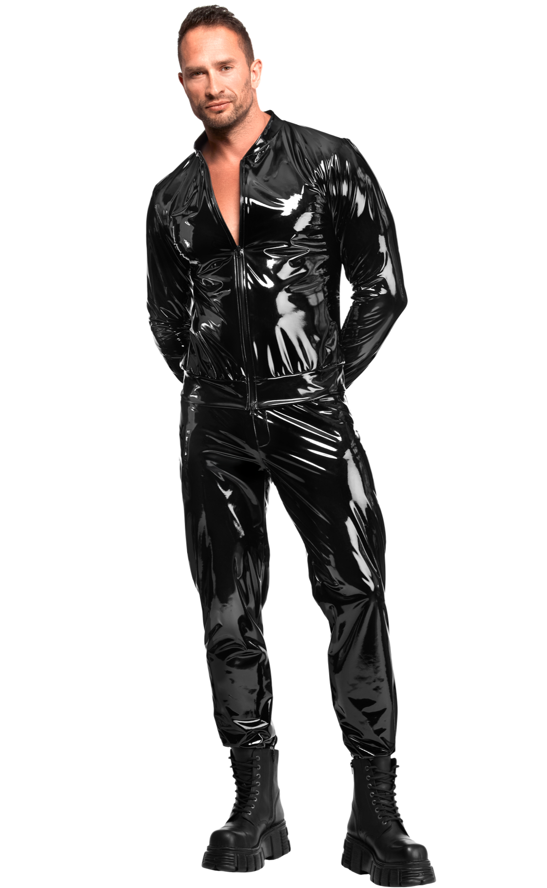 black Voltage PVC long pants H093 - 3XL-8