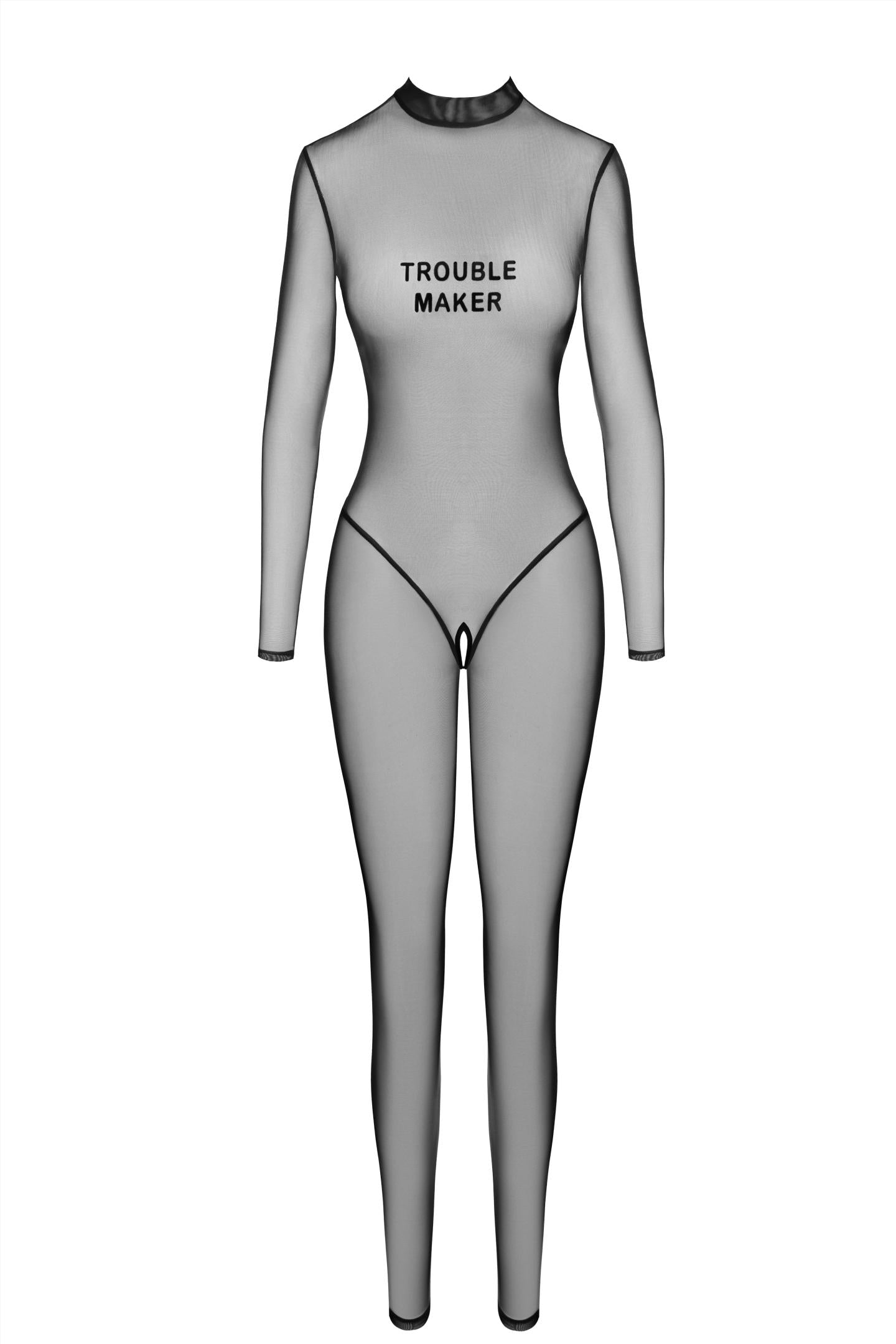F387 Troublemaker Catsuit - 3XL-0