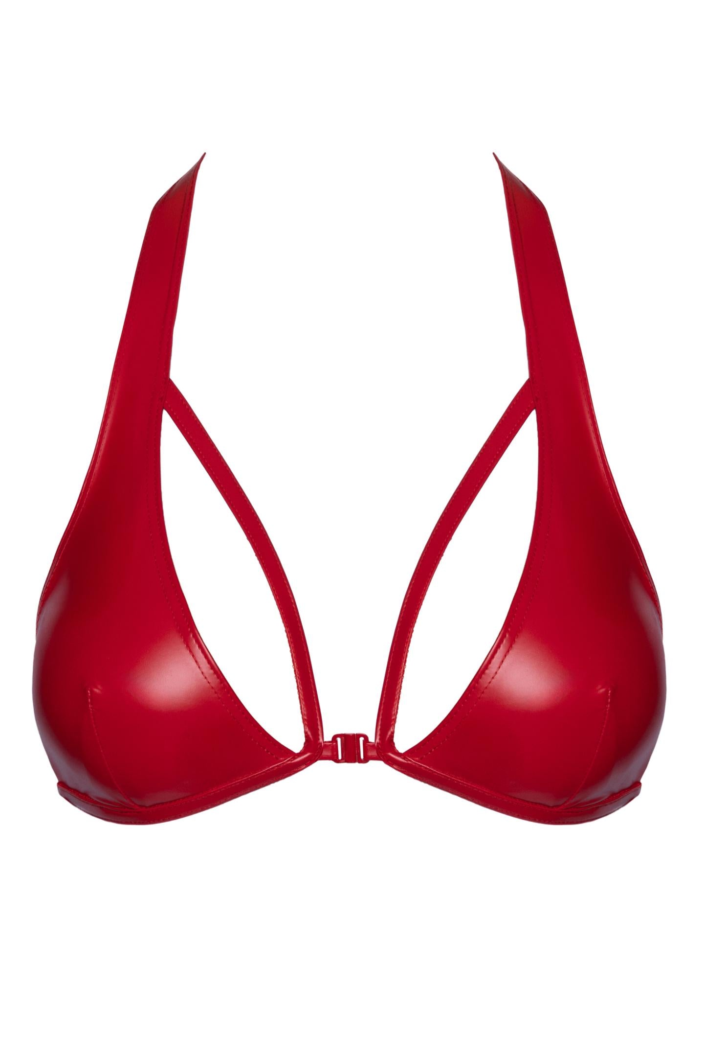 F392 Troublemaker Bralette red - 3XL-0