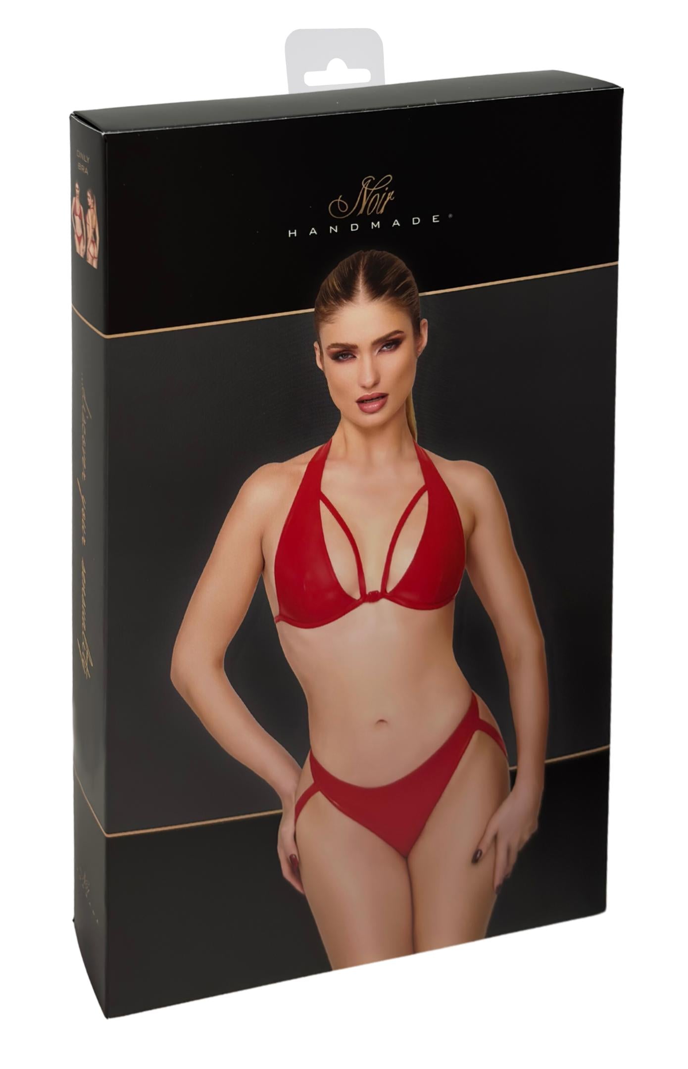 F392 Troublemaker Bralette red - 3XL-5