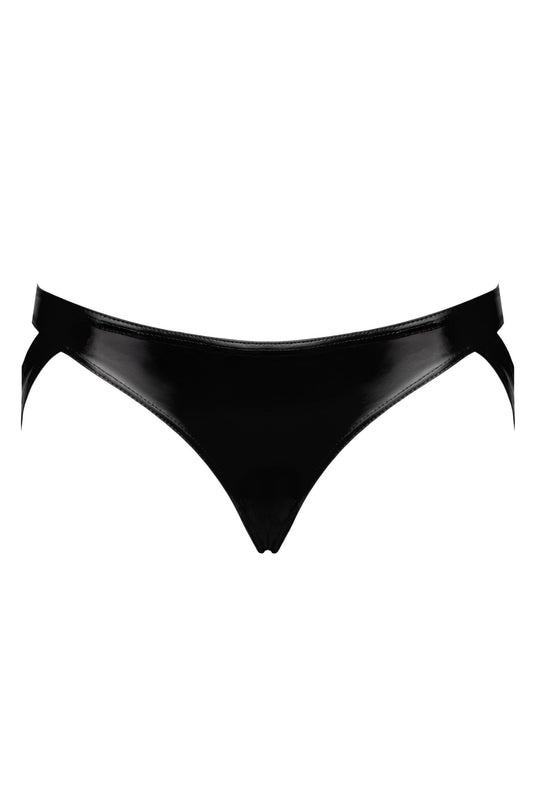 F393 Troublemaker Strappy Panties black - 3XL-0