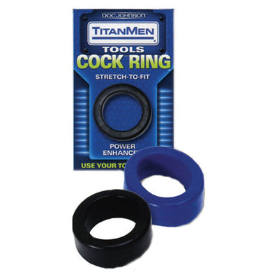 TitanMen - Cock Ring Black-0