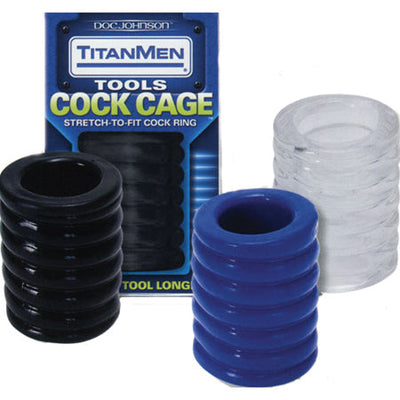 TitanMen - Cock Cage Clear-0