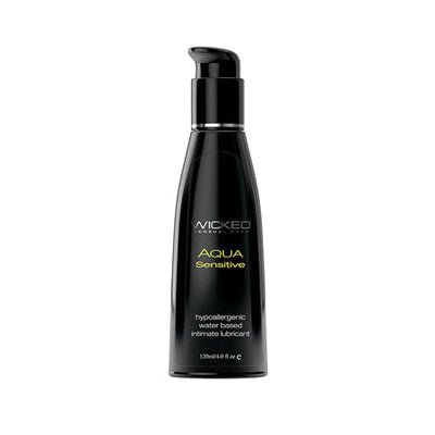 Wicked Aqua Sensitive Water-Based Lubricant 4 oz.-0