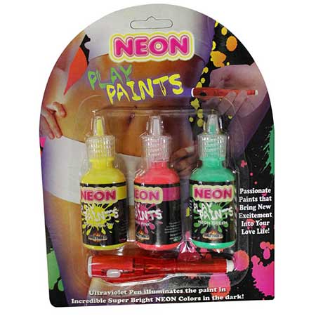Neon Body Paints 3pk Card-0