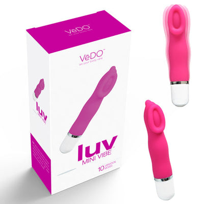 VeDO Luv Mini Vibe Hot In Bed Pink-0