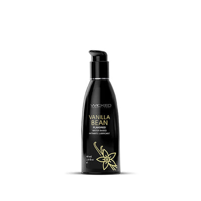 Wicked Aqua Vanilla Bean Water-Based Lubricant 2 oz.-0