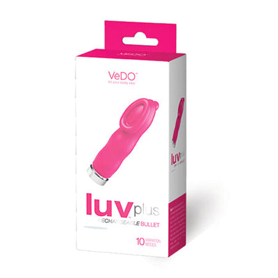 VeDO Luvplus Rechargeable Vibe - Foxy Pink-0