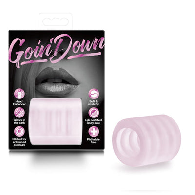 X5 Men Goin' Down BJ Stroker Oral Enhancer Pink-0
