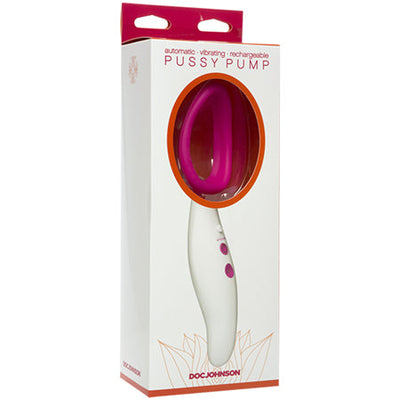 Automatic Pussy Pump Pink/White-0