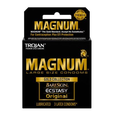 Trojan Magnum Gold Collection 3pk-0