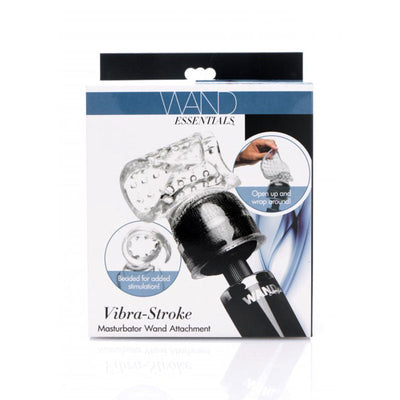 Wand Essentials Vibra-Stroke Wrapped Wand Attachment-0