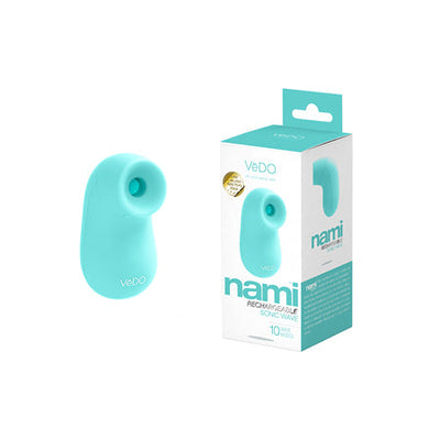 Vedo Nami Rechargeable Sonic Vibe Tease Me Turquoise-0