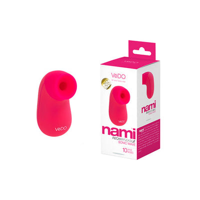 Vedo Nami Rechargeable Sonic Vibe Foxy Pink-0
