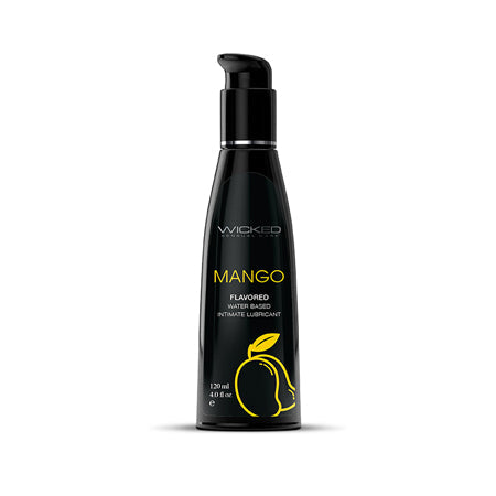 Wicked Aqua Mango Water-Based Lubricant 4 oz.-0