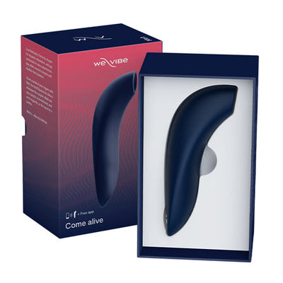We-Vibe Melt Rechargeable Silicone Pleasure Air Clitoral Stimulator Midnight Blue-0