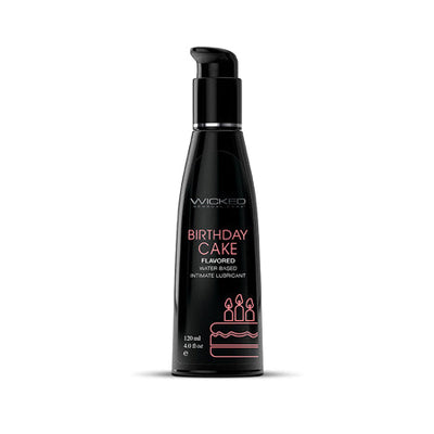 Wicked Aqua Birthday Cake Water-Based Lubricant 4 oz.-0