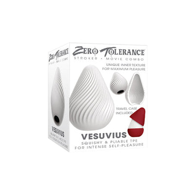 Zero Tolerance Vesuvius Stroker White-0