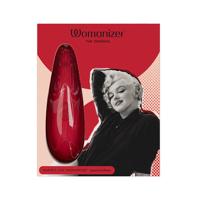 Womanizer x Marilyn Monroe Classic 2 Special Edition Pleasure Air Clitoral Stimulator Vivid Red-0