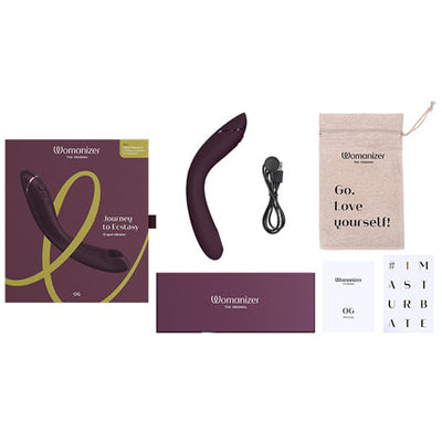 Womanizer OG Rechargeable G-Spot Pleasure Air Stimulator Aubergine-0