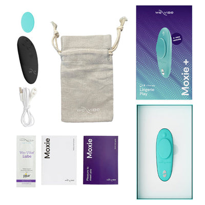 We-Vibe Moxie+ Wearable ClitVibrator Teal-0