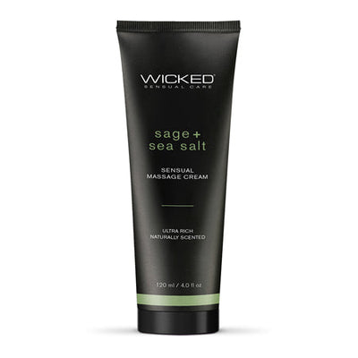 Wicked Sage + Sea Salt Sensual Massage Cream 4 oz.-0