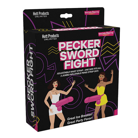 Pecker Sword Fight Game Strap On Large Penis (2 Pack)-0