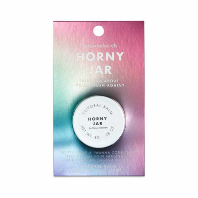 Bijoux Indiscrets Clitherapy Horny Jar Clitoral Balm 0.28 oz.-0
