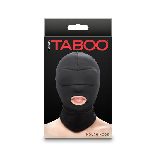 Hustler Taboo Mouth Hood Black-0