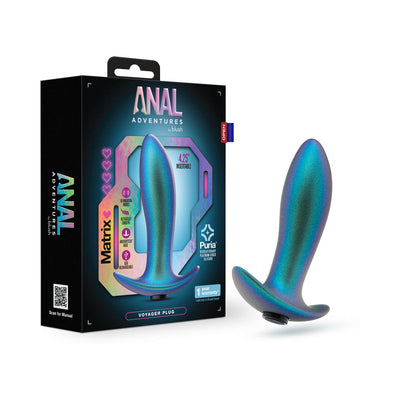Anal Adventures Matrix Voyager Plug Neptune Teal-0