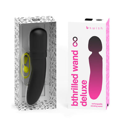B Swish Bthrilled Premium Mini Wand Noir-0