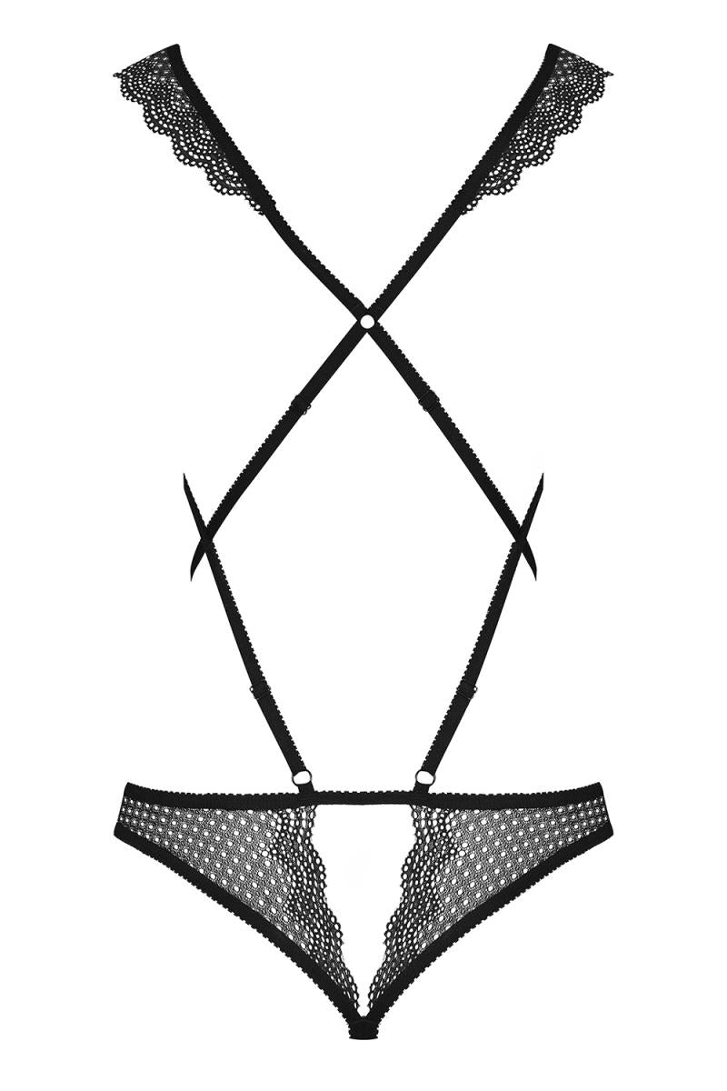 857-TED-1 ouvert Body schwarz - L/XL-1