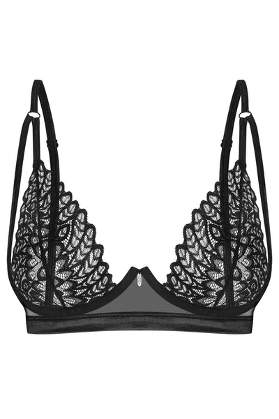 underwire bra Donarella black - XL/2XL-0